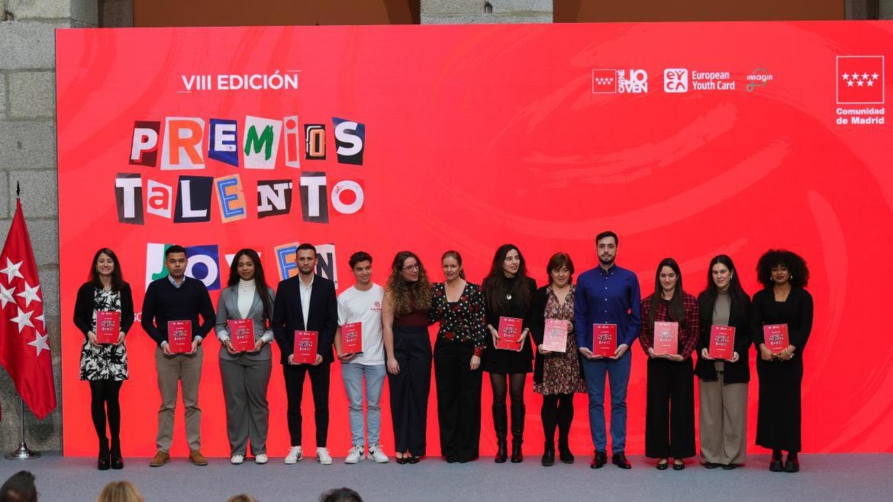 Jóvenes premiados en Madrid por su talento, solidaridad y capacidad de superación