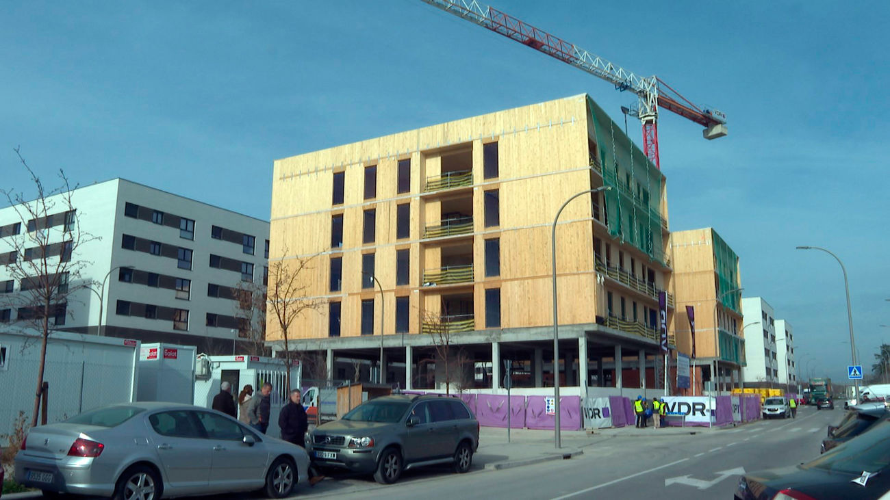 El futuro edificio de vivienda pública de Barajas hecho con madera recibe la certificación de sostenibilidad