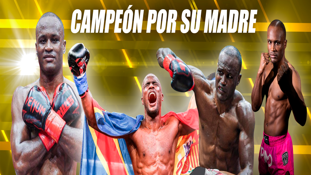 Nayanesh  Aymán, de Alcorcón y campeón del mundo de muay thai