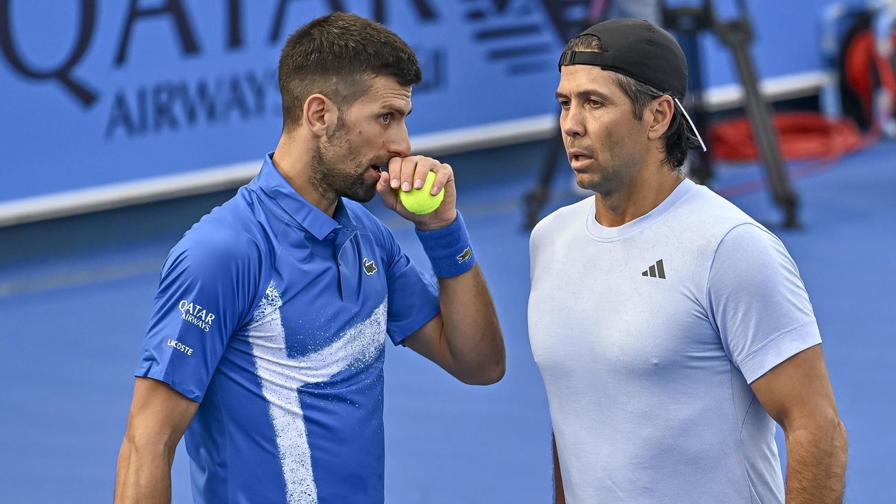 Djokovic y Fernando Verdasco