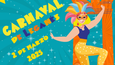 El Carnaval de Leganés estrena un pequeño 'sambódromo' al final del recorrido del desfile