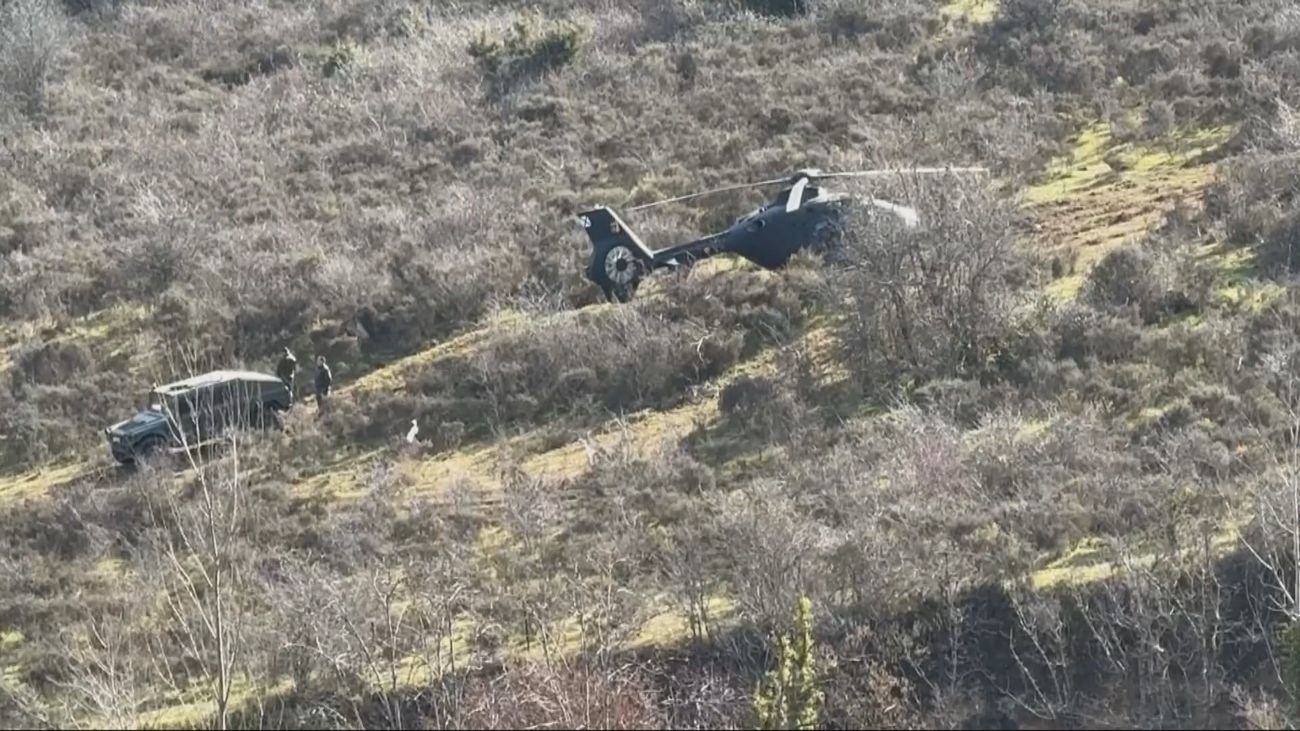 Investigan las causas del accidente de un helicóptero del Ejército de Tierra en La Rioja