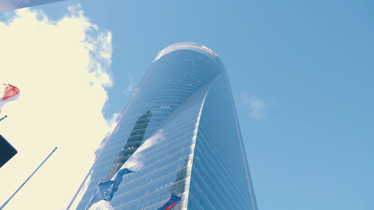 Un menú de altura en el skyline madrileño desde una de las cuatro torres