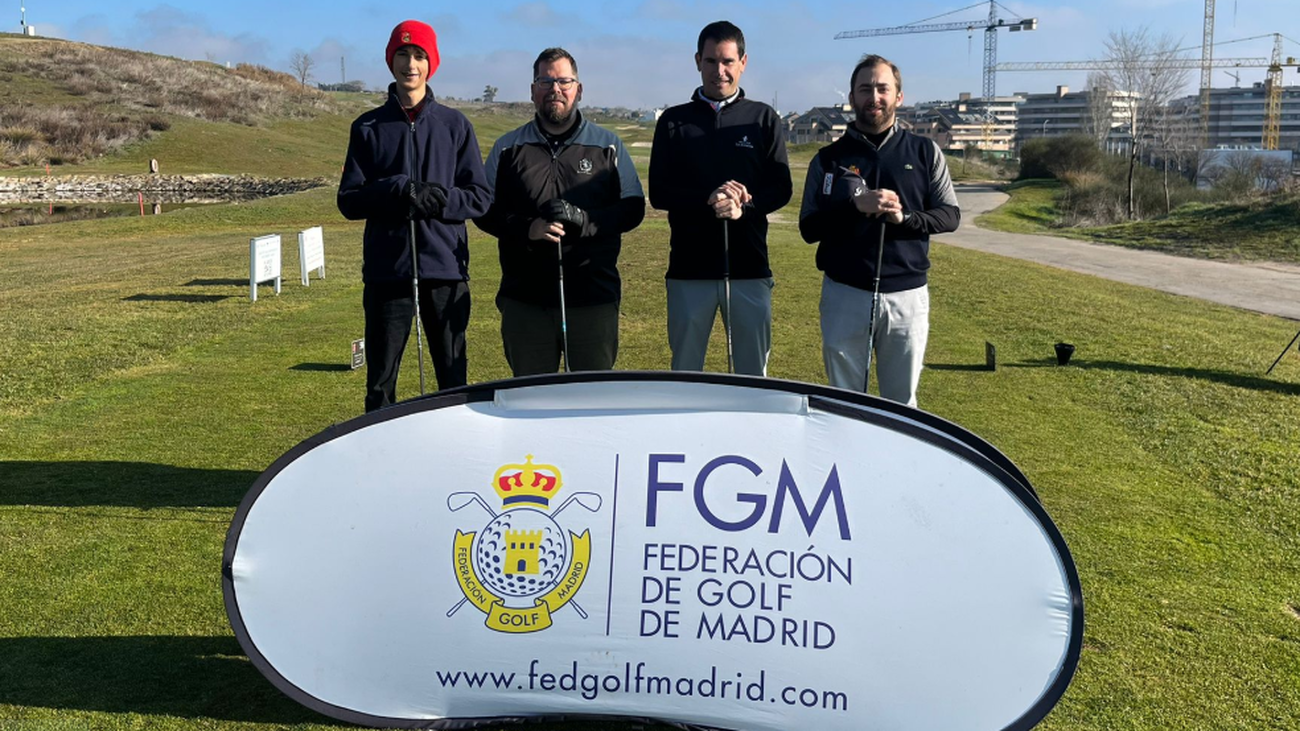 El circuito amateur masculino de Madrid de golf