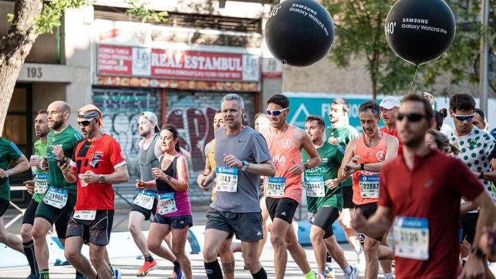 Cortes de tráfico y 109 líneas de EMT afectadas este domingo por el Maratón de Madrid