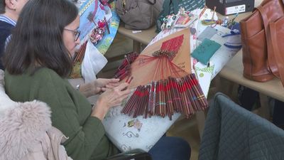 Valdemorillo reúne a 300 encajeras en su Sexto Encuentro de Bolillos