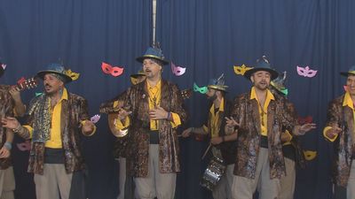 Pinto celebra el carnaval con acento de Cádiz