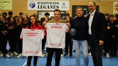 Homenaje a las selecciones madrileñas de balonmano