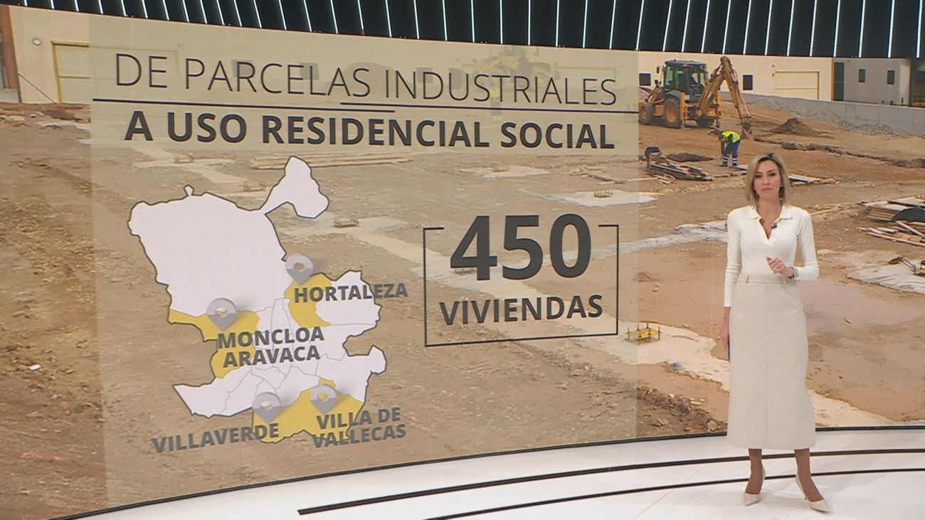Madrid enajenará 17 parcelas de uso industrial y terciario, pero en 4 podrá haber casas protegidas