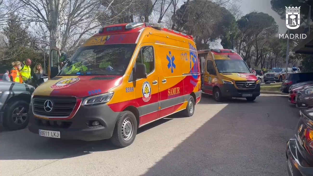 Un hombre sufre amputaciones en sus piernas al ser atropellado por un coche en  el Club de Campo Villa de Madrid
