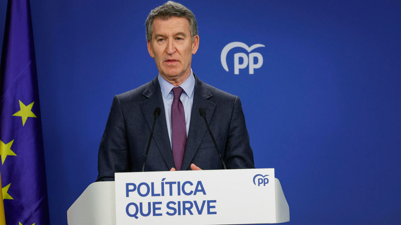 Feijóo anuncia que los presidentes del PP votarán en contra de la condonación de la deuda