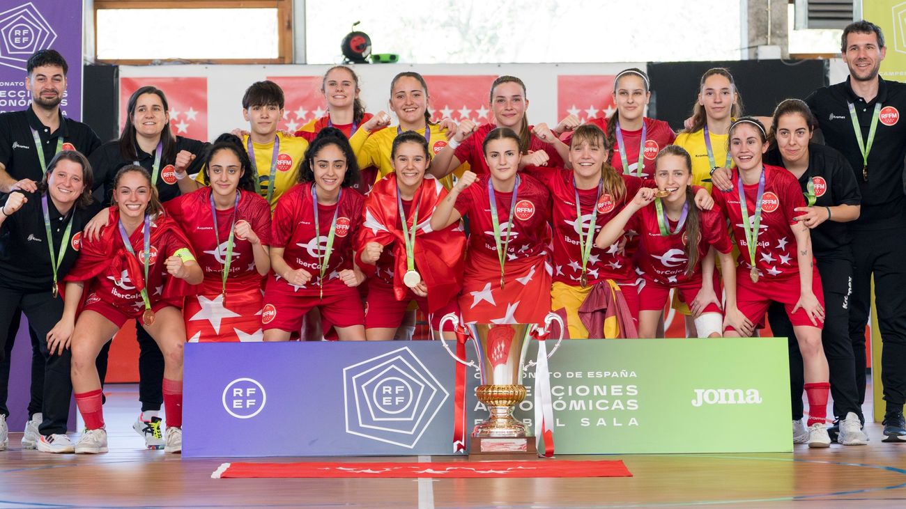 Selección madrileña de fútbol sala sub'19 femenino