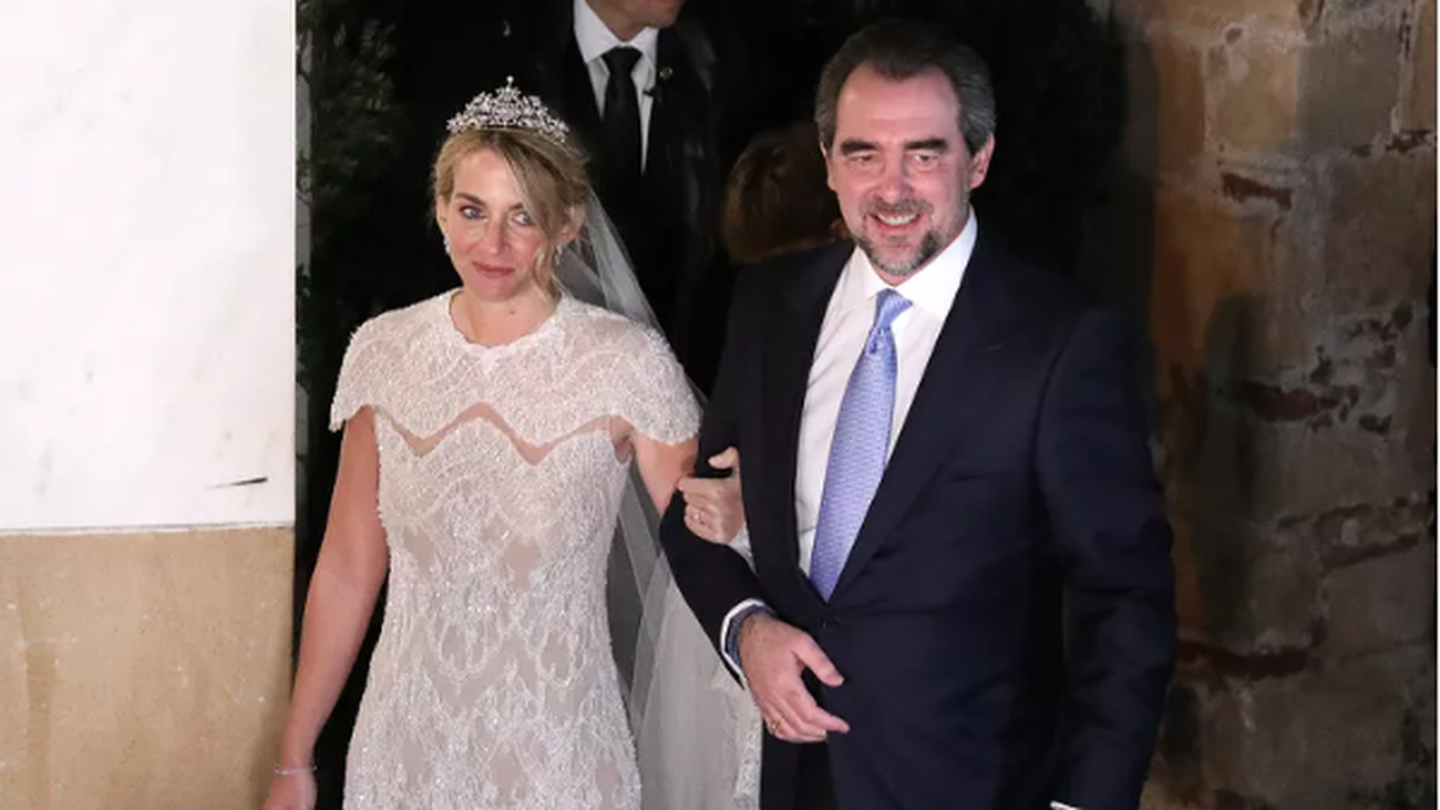 Chrysi Vardinogianni y Nicolás de Grecia