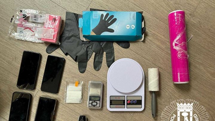 Material incautado por la policía municipal de Madrid al Capo Campuzano el pasado viernes 21 de febrero / Policía Municipal de Madrid