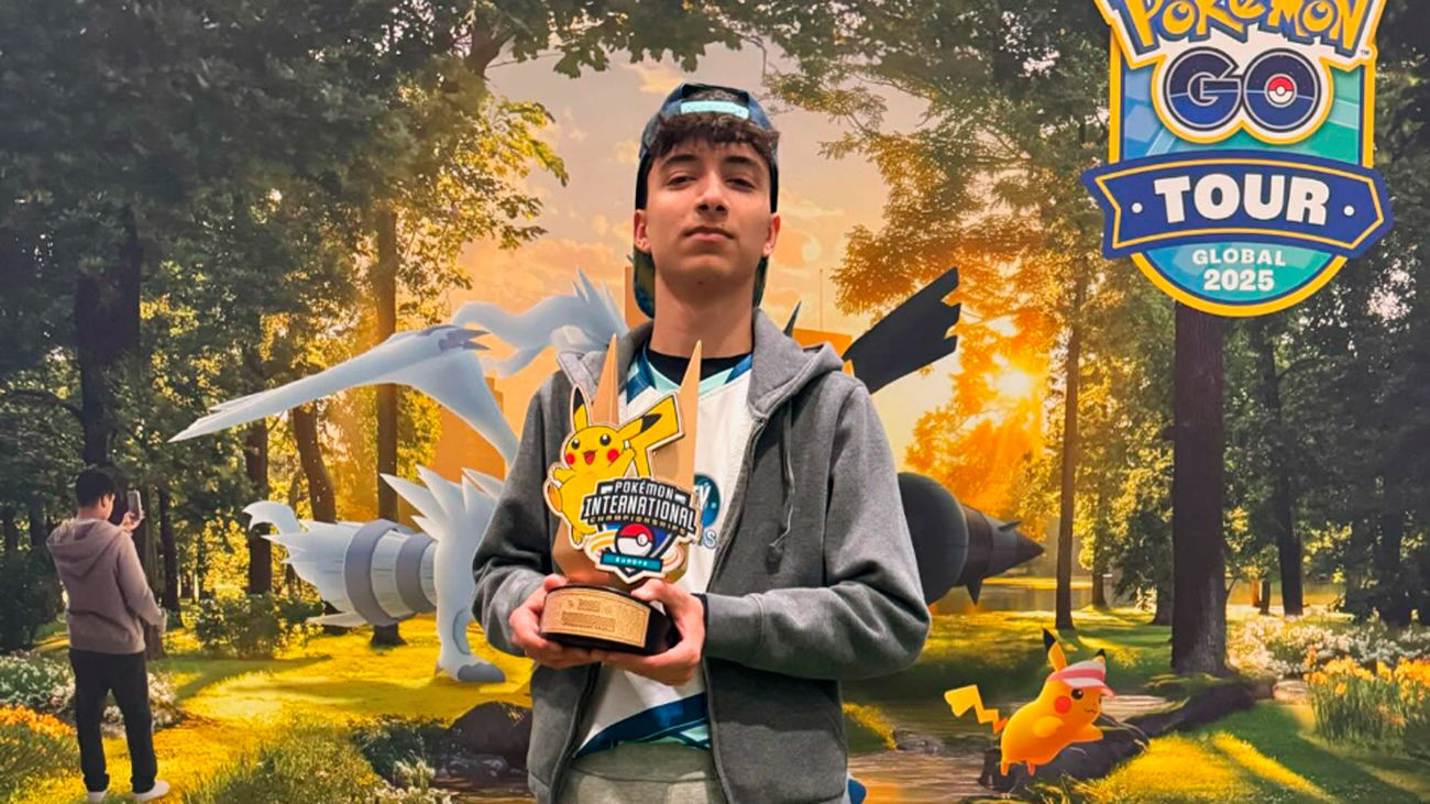 Leo Marín, campeón de Europa de Pokémon GO