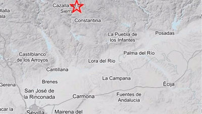 Un terremoto de 4,1 en la sierra de Sevilla se deja sentir en varios puntos de Andalucía y Extremadura