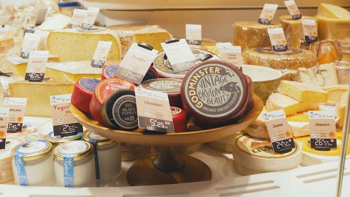 Comercio de quesos, mercado Maravillas / redacción