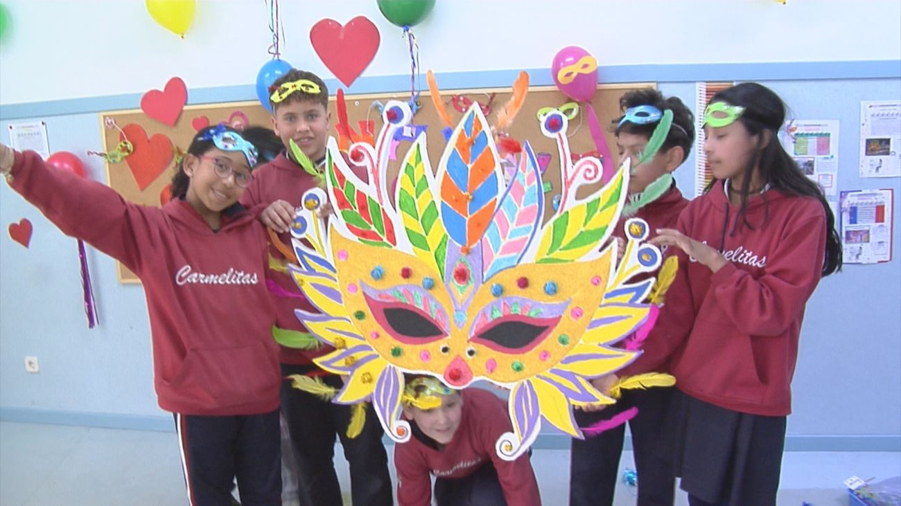 El Colegio de Santa María del Carmen se prepara para el carnaval de 2025