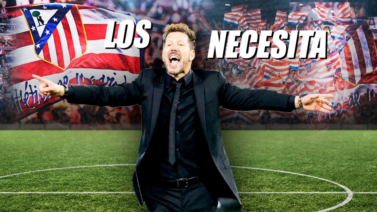 Simeone: "Necesitamos ante el Athletic a nuestra gente con mucha energía y fuerza"