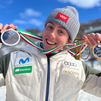 Audrey Pascual gana dos oros y una plata en Super-G en la Copa del Mundo de Bardonecchia