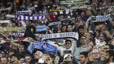 La UEFA ordena el cierre parcial del Bernabéu condicionado a dos años por incidentes de público