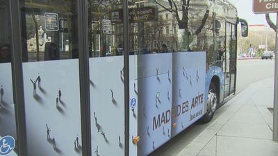 Varios autobuses de la EMT se convertirán en museos sobre ruedas con 'Madrid es arte'