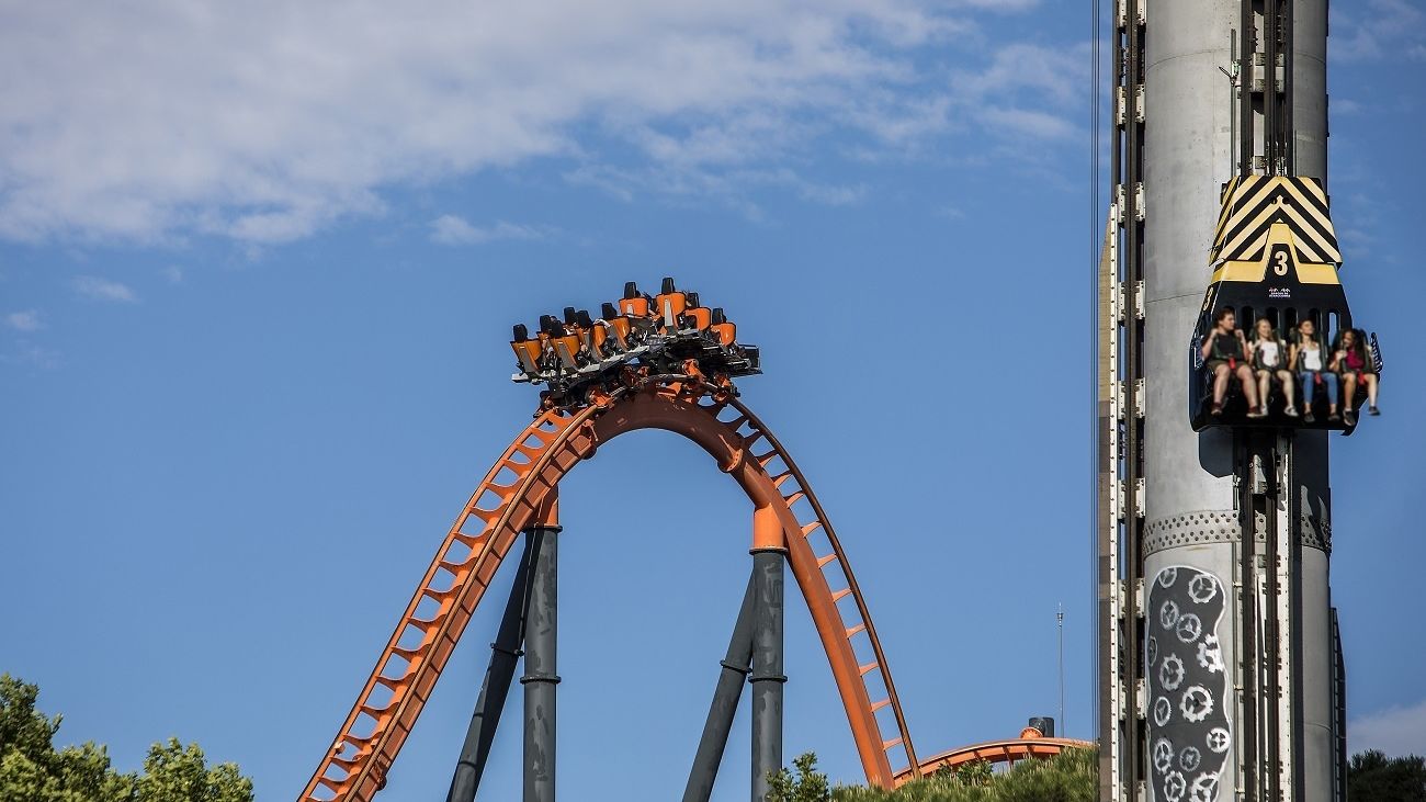 El Parque Warner y el Parque de Atracciones de Madrid reabren sus puertas