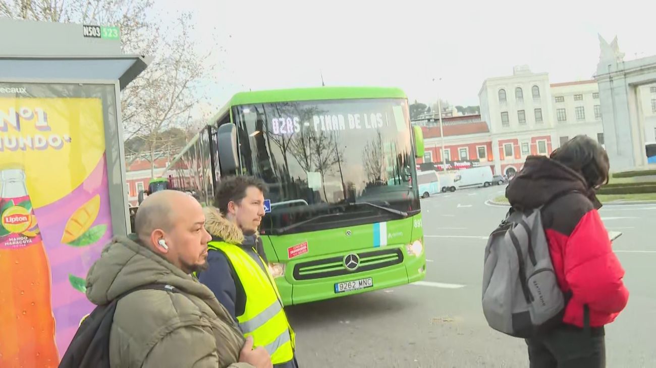 Autobuses cubren el trayecto de Cercanías entre Príncipe Pío y Pinar de Las Rozas desde este viernes