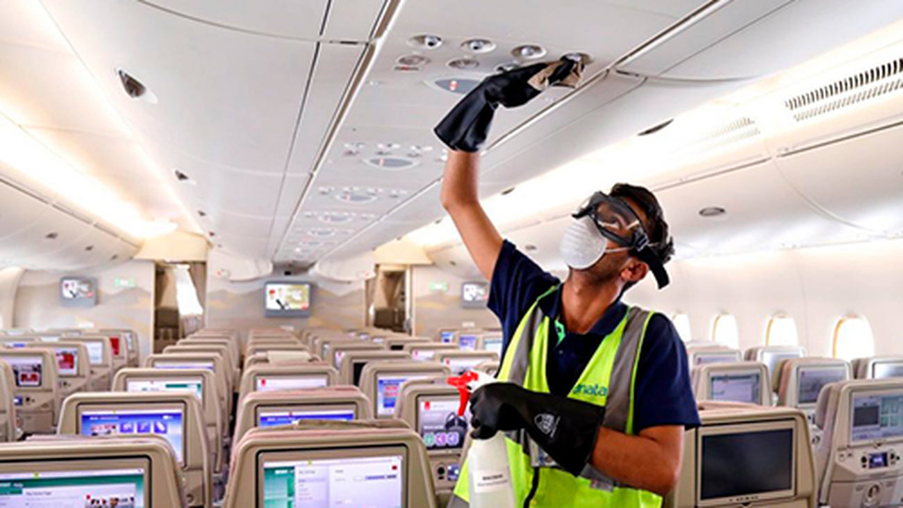 Oportunidad de trabajo para limpiadores de aviones en el Aeropuerto de Madrid