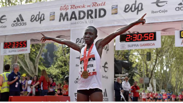 2018: Valentine Kipketer y Eliud Barngentuny