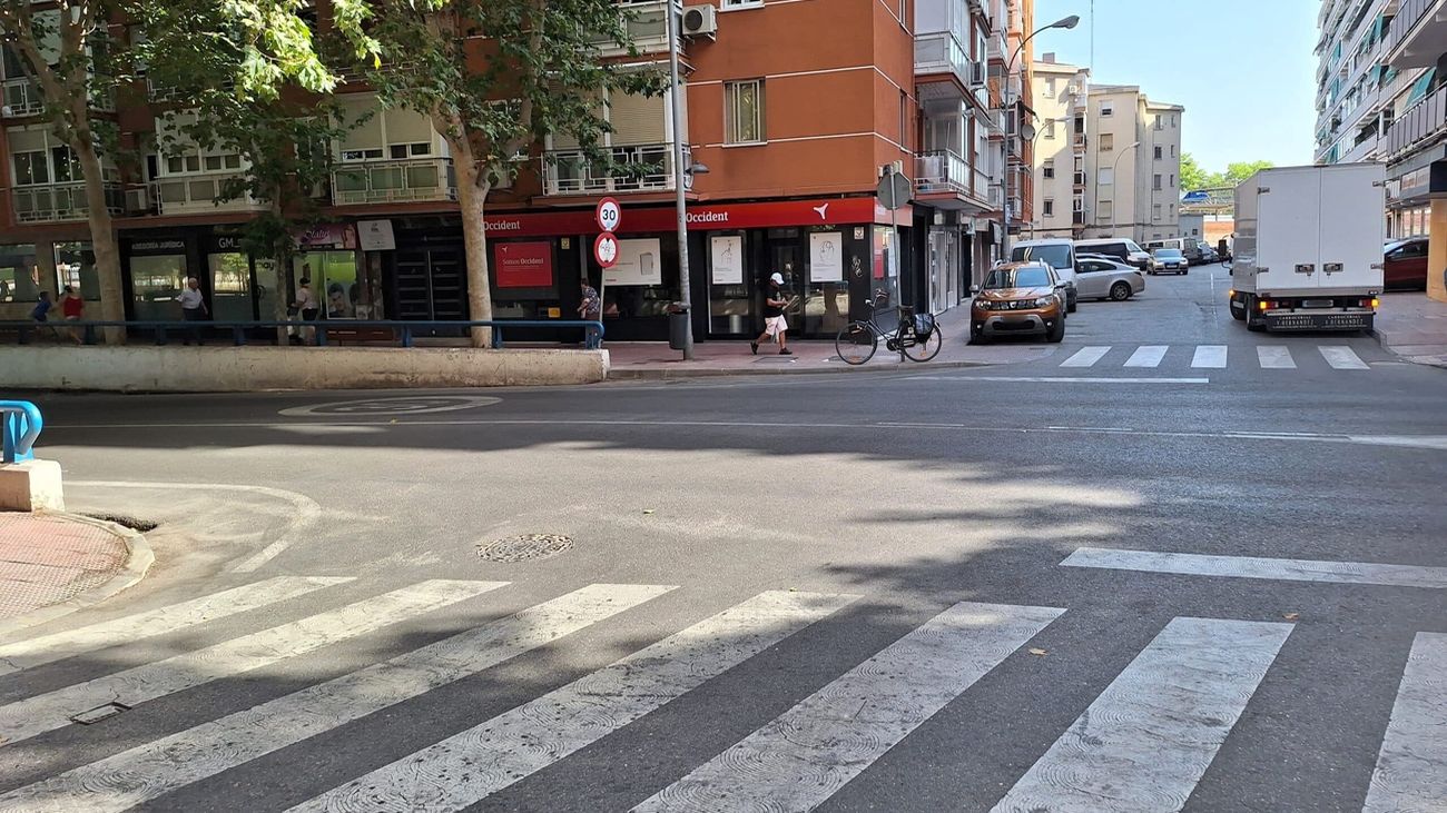 La calle Torrelaguna de Alcalá de Henares