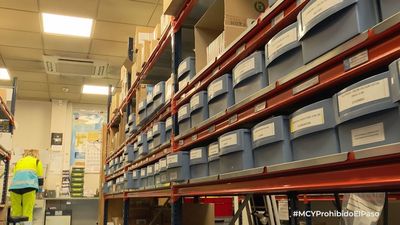 ¿Dónde se almacena la medicación que llevan las ambulancias?