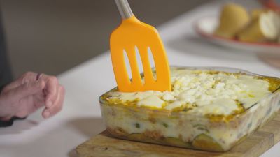 Sabor a Madrid: Lasaña de calabacín en Fresnedillas de la Oliva