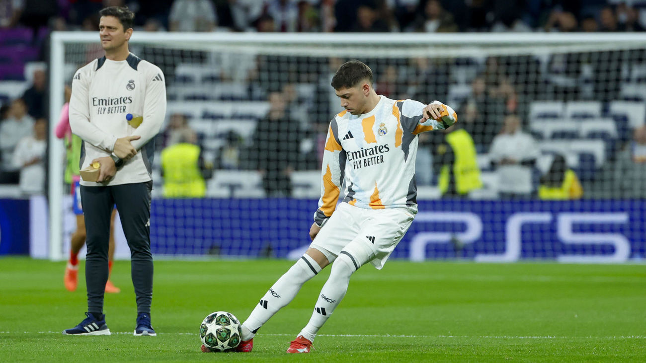 Valverde coge ritmo en la vuelta a los entrenamientos del Real Madrid