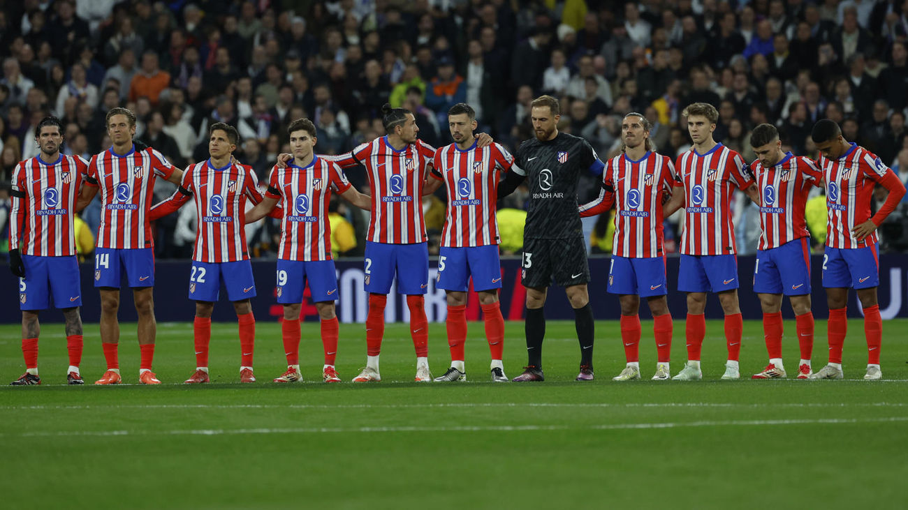 Lenglet, Giménez y Lino, titulares en el Atlético de Madrid