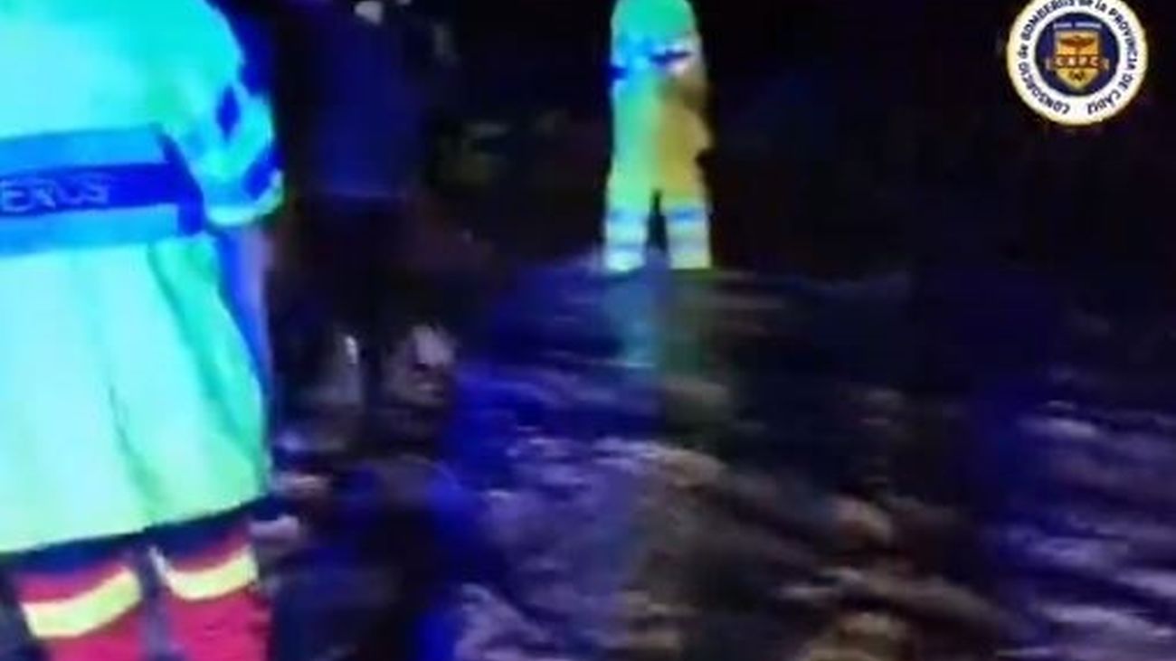 Rescatadas 40 personas  tras un desbordamiento de un arroyo en Jerez (Cádiz)