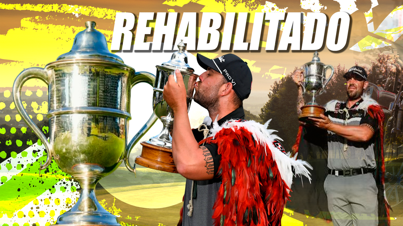 Ryan Peake, de una banda motera a campeón de golf