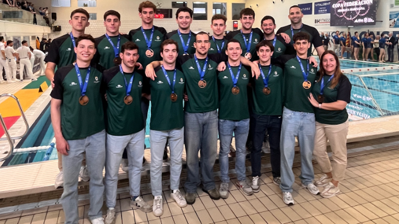 Encinas Boadilla masculino y CN Boadilla femenino, terceros en la Copa Federación de waterpolo