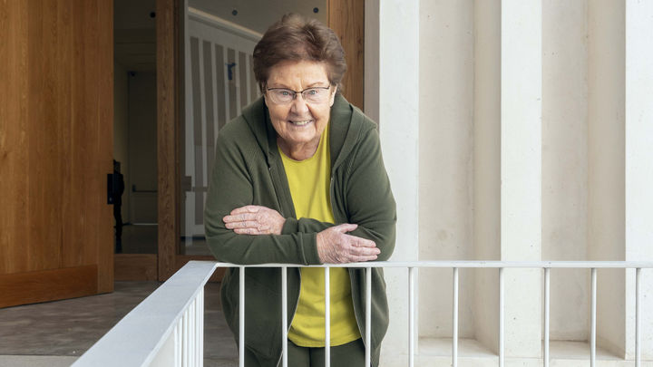 Helga de Alvear en el Museo de Arte Contemporáneo de Cáceres / EUROPA PRESS