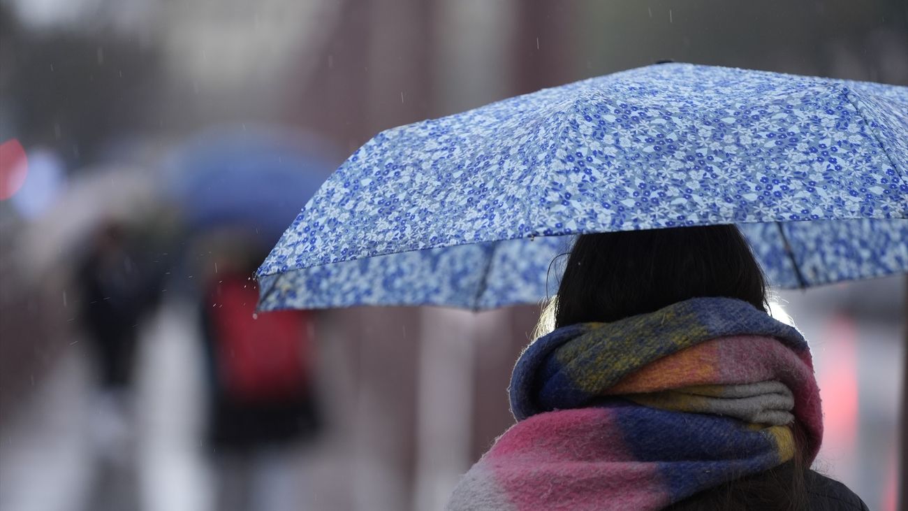 Aviso amarillo por lluvias durante toda la tarde en la Sierra