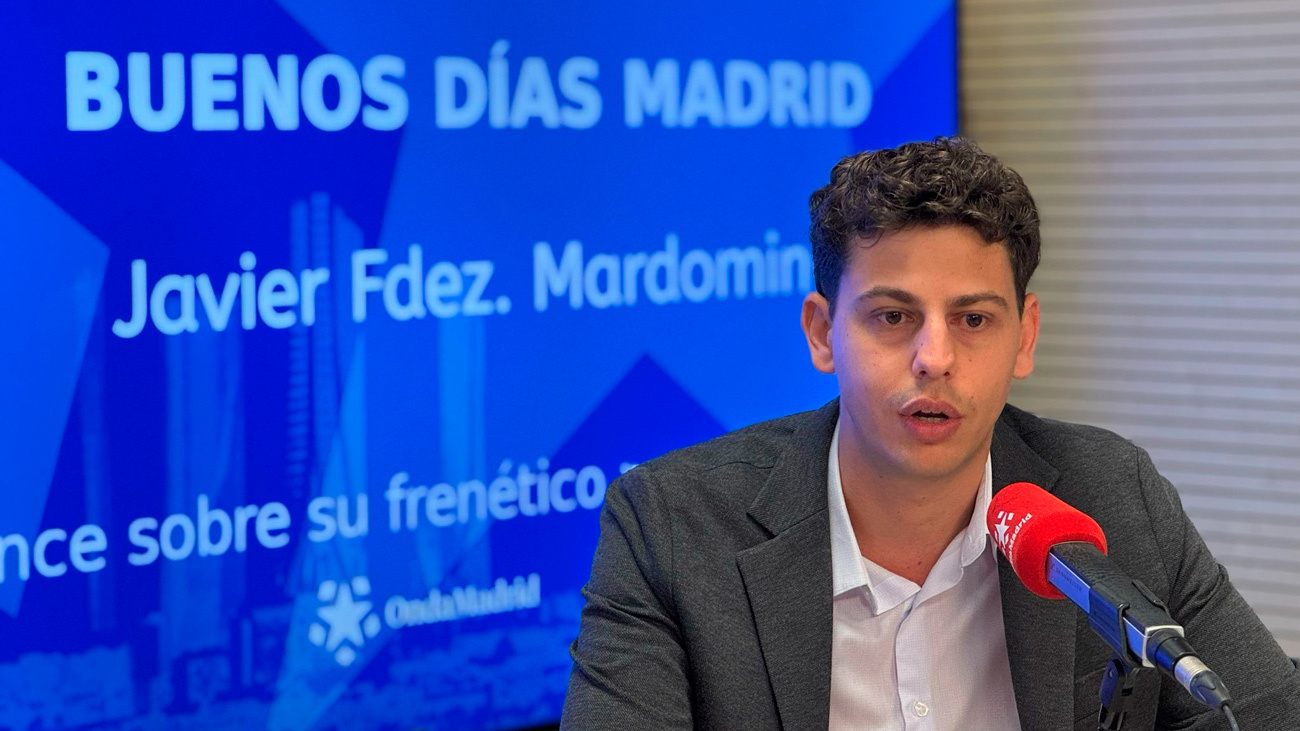 Javier Guardiola señala en Onda Madrid la necesidad de aplicar la Ley de Vivienda Estatal en Madrid