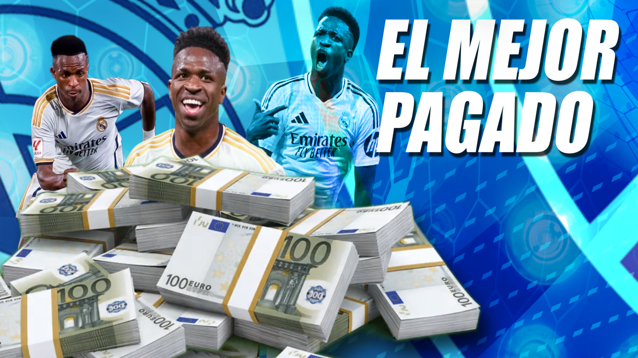 Vinicius quiere ser el mejor pagado del Real Madrid