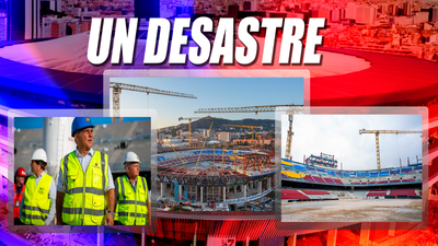 El 'nuevo' Camp Nou , un desastre