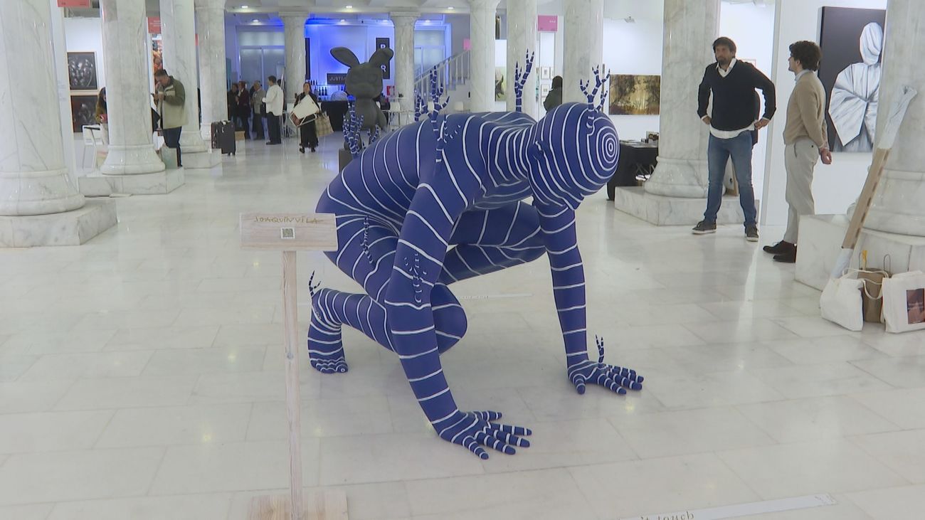 JustMad celebra su 16 edición con 40 galerías de 13 países en el Palacio de Neptuno