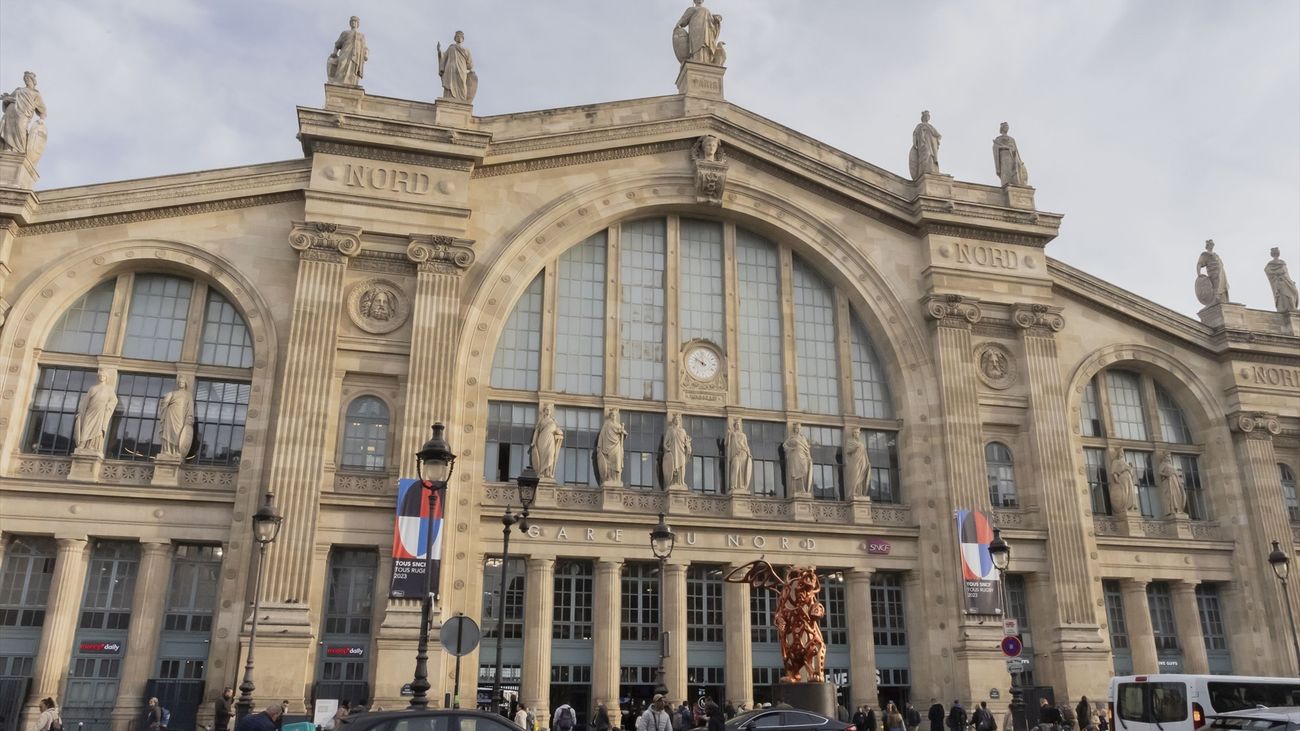 Estación del Norte, en París