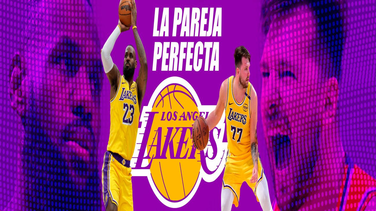 LeBron James y Luka Doncic, una pareja letal