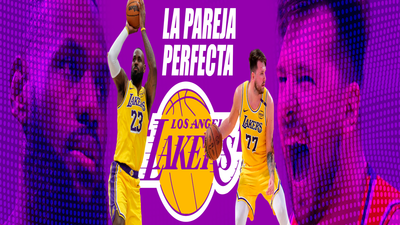 LeBron James y Luka Doncic, una pareja letal