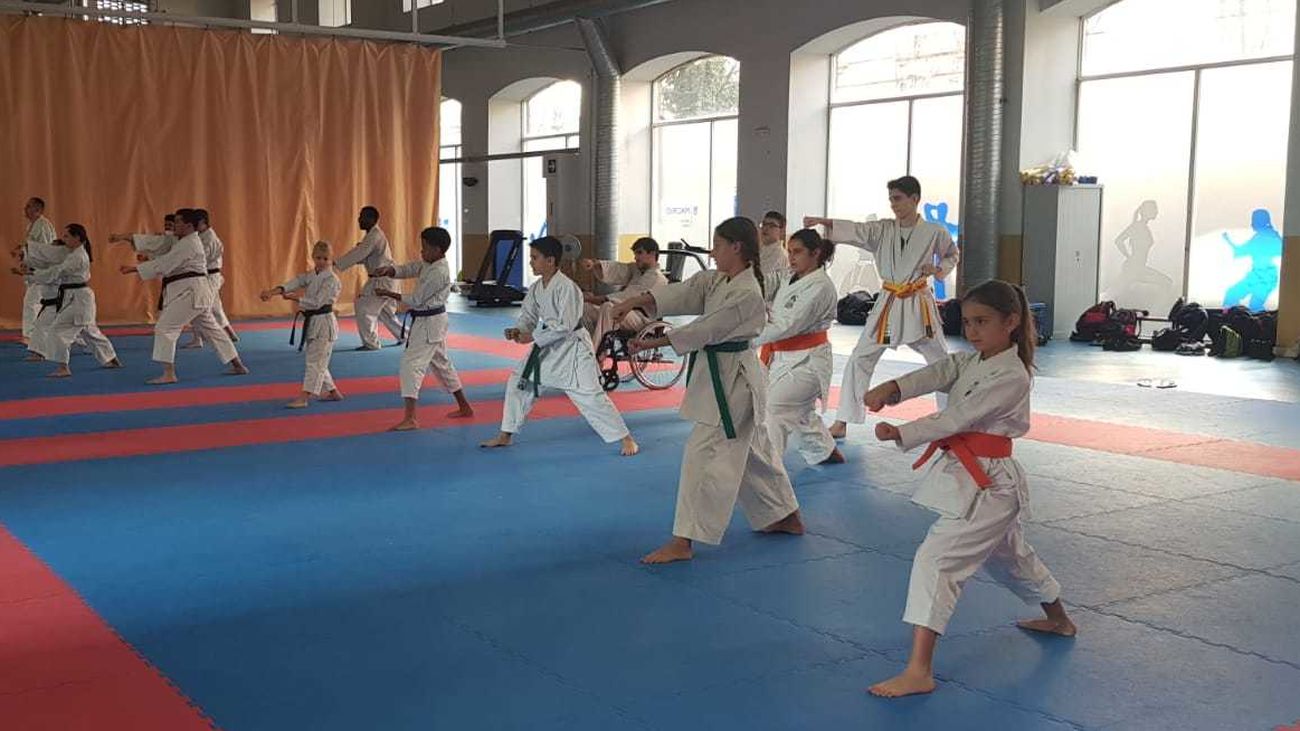 Entrenamiento de Karate