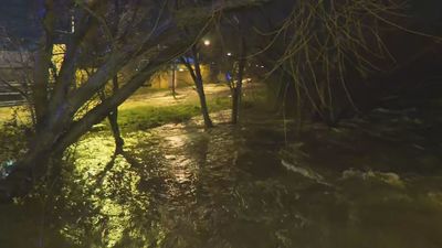 Preocupación en Collado Villalba por la crecida del río Guadarrama