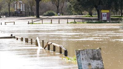 Guadalorce, Guadiamar, Llobregat, Ter, Adaja... crecida de ríos en seis comunidades autónomas